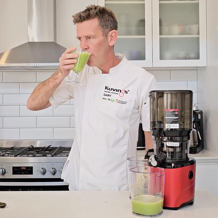 Ginger Jolt Energy Juice Recipe with Master Chef – Kuvings Greece